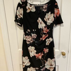 Adriana Papel floral dress, US10